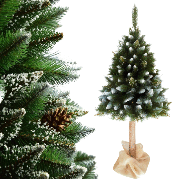 Choinka sztuczna na pniu PREMIUM – gęsta, jak żywa,